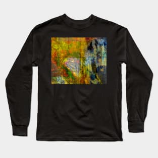 Abstract Modern Painting Long Sleeve T-Shirt